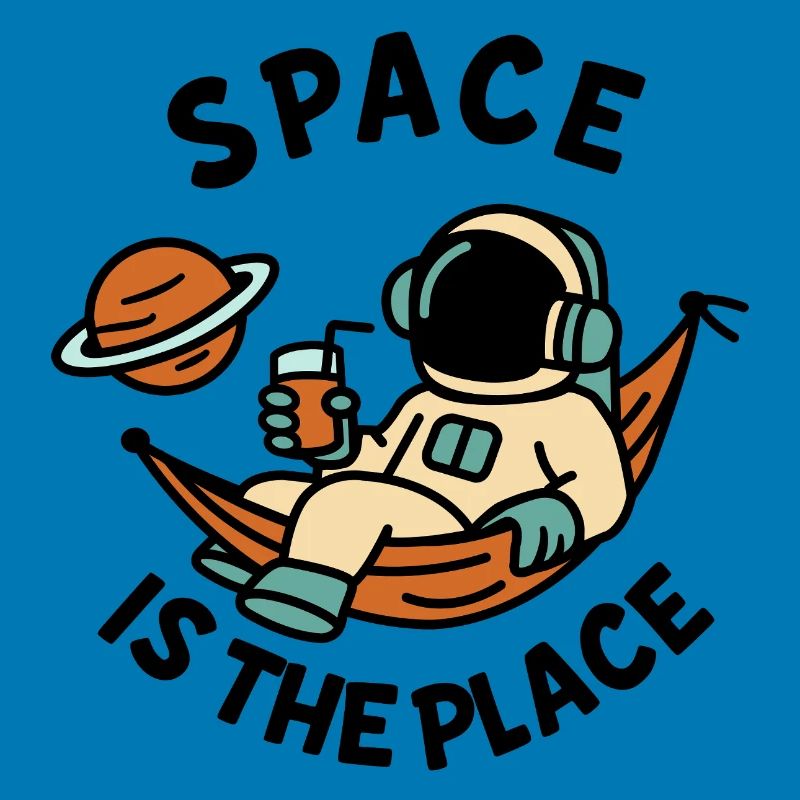 Explorer de l’espace astronaute design relaxant