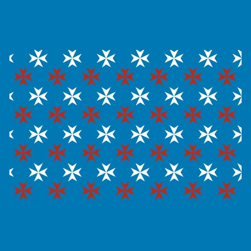 Maltese cross pattern