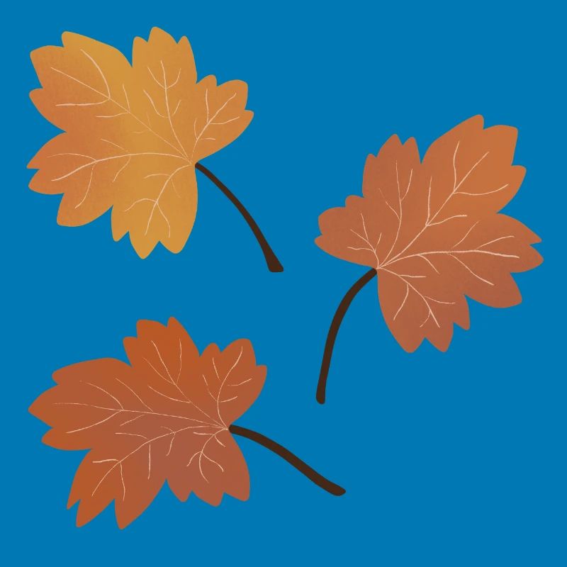 Autumn Maple Leaf Pattern for Cozy Apparel