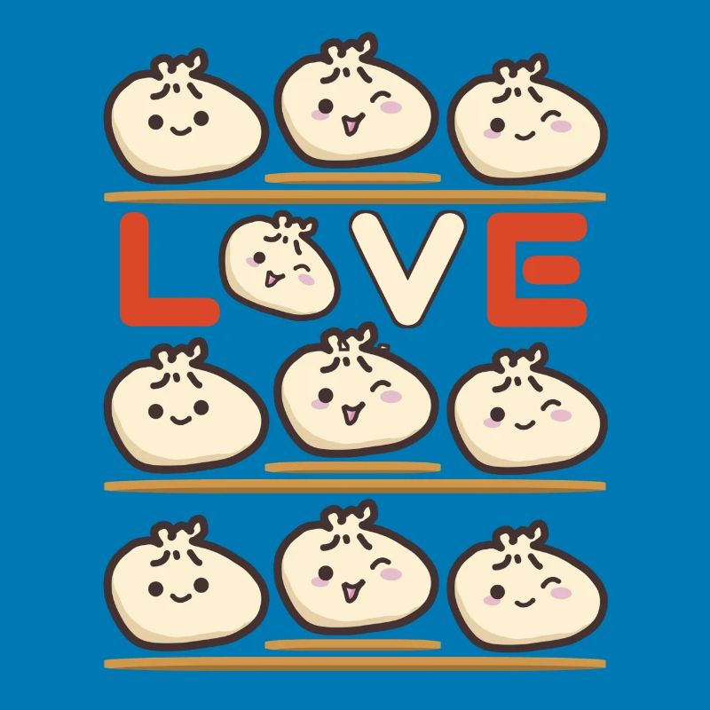 Dumpling Love Pattern