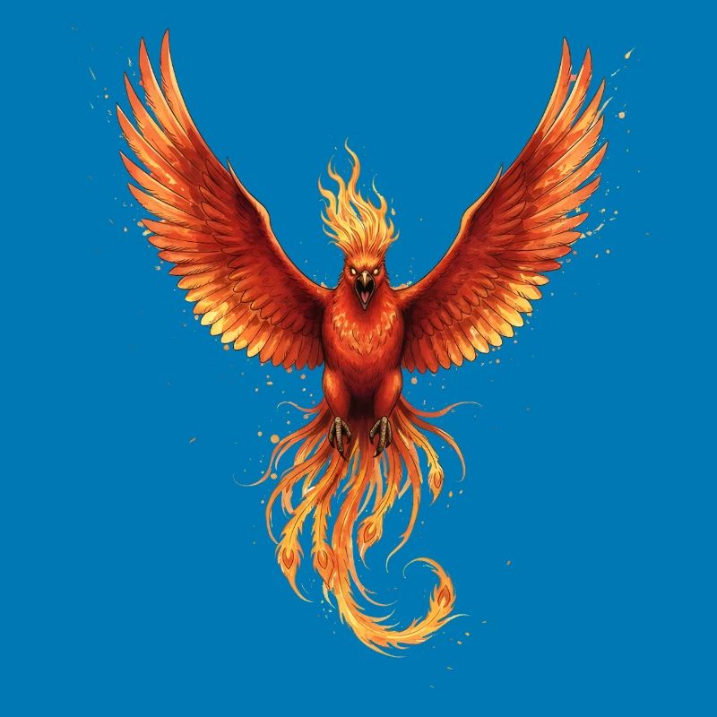 Fire Phoenix Flame Flight