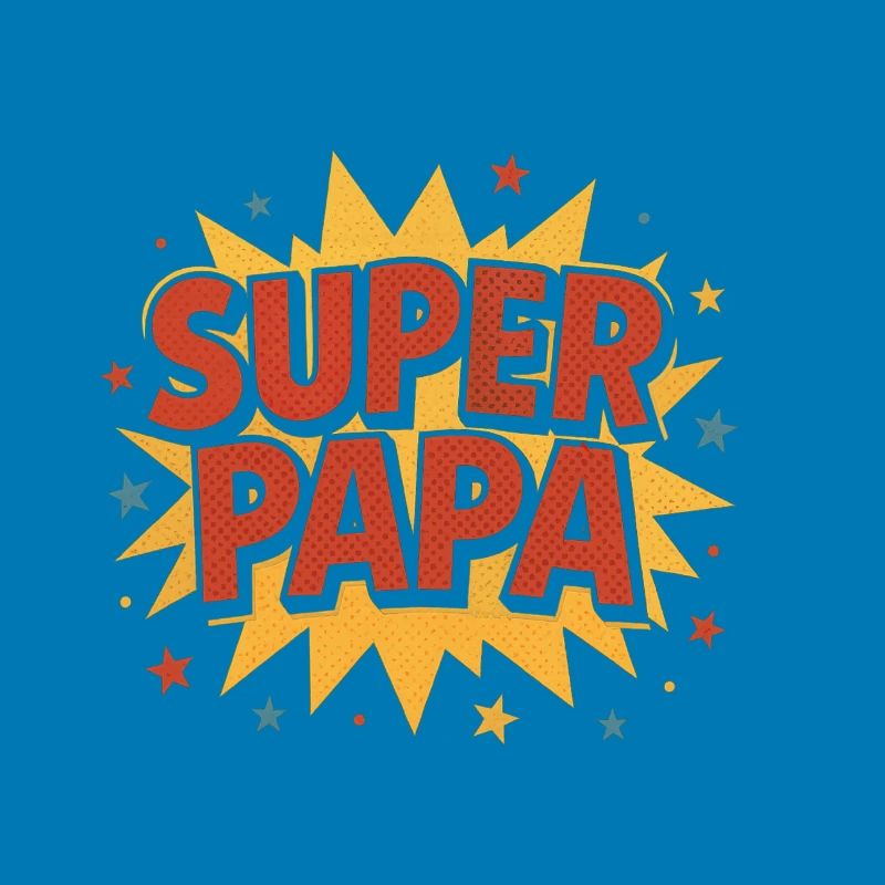 Super Dad Comic Explosion