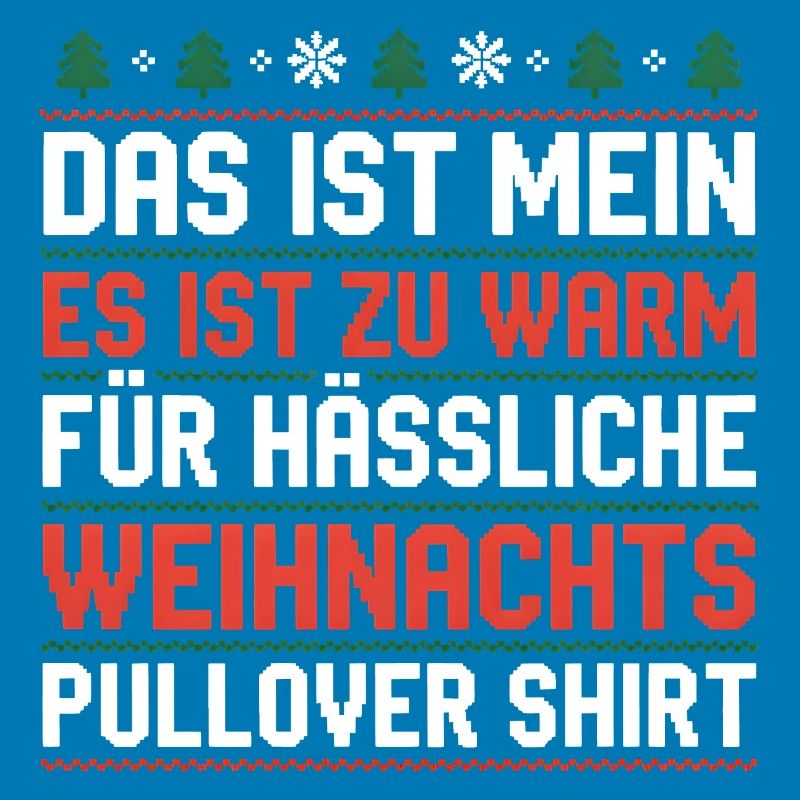 Trop chaud pour un pull de Noël moche