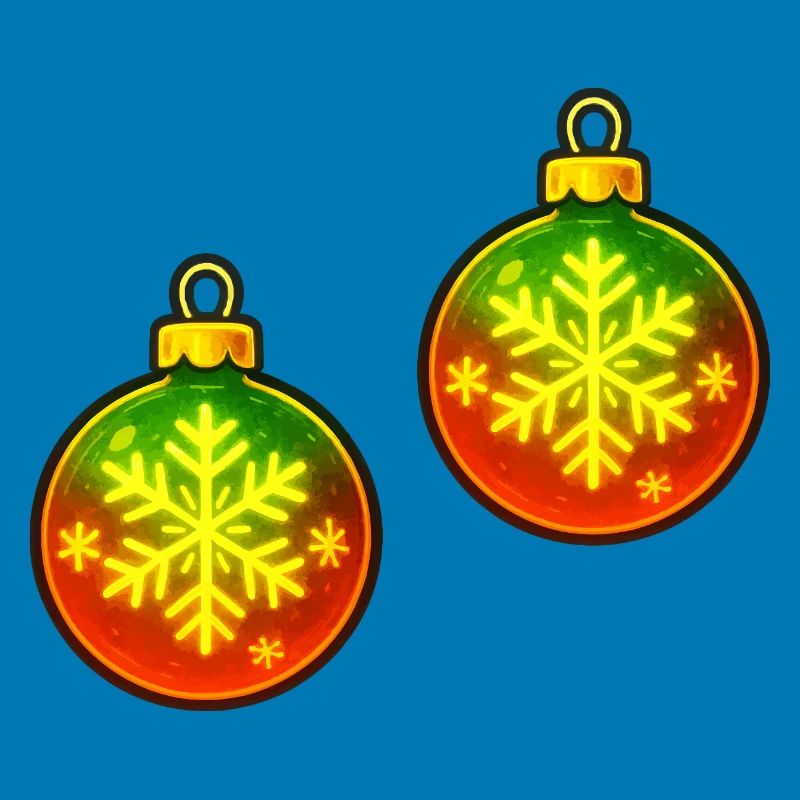 Weihnachtskugel Schneeflocke Ornament Kugel