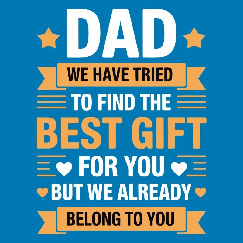 Papa-Geschenk Wir gehören dir schon