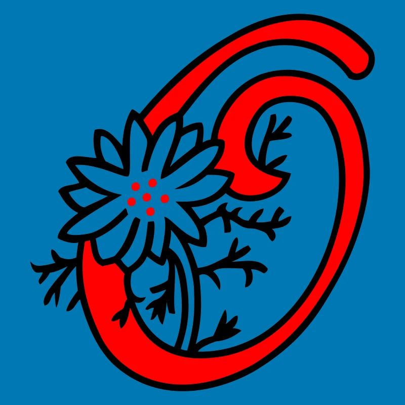 Buchstabe O Initiale