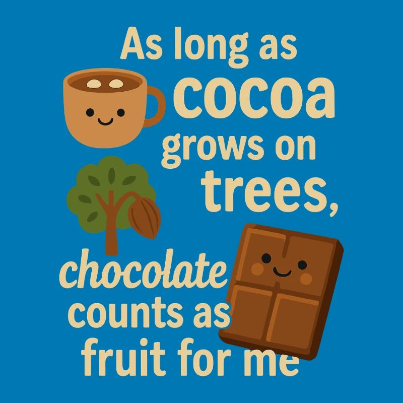 Le chocolat compte comme un fruit – drôle de dicton du cacao