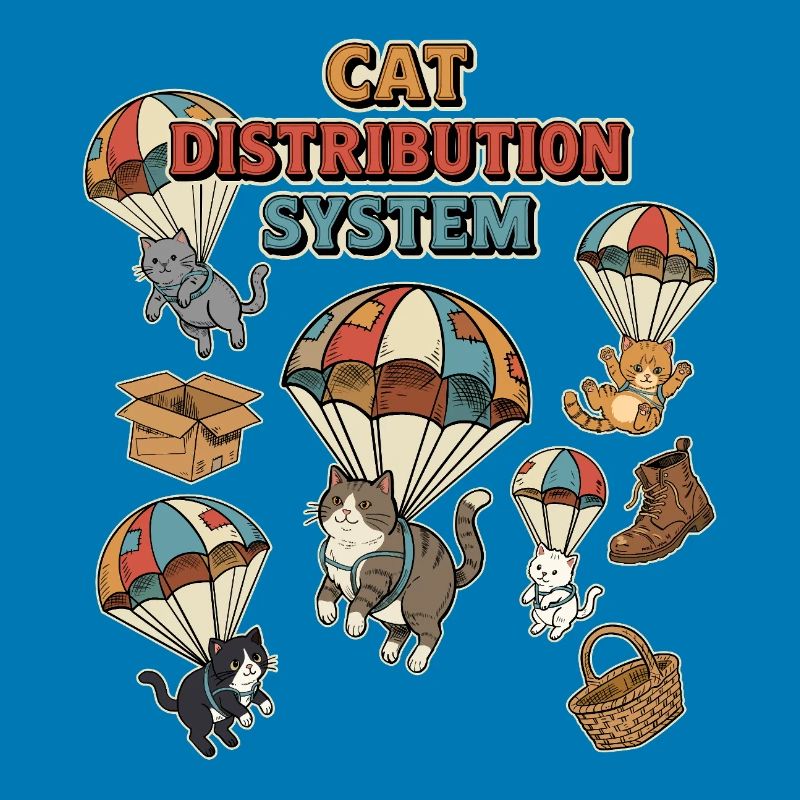 Système de distribution des chats