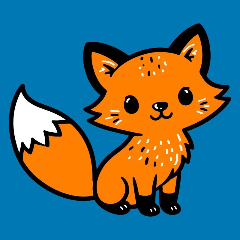 Fuchs Niedlich Comic