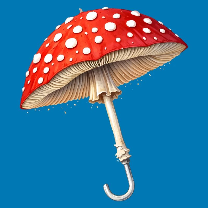 Toadstool Umbrella Fantasy Design