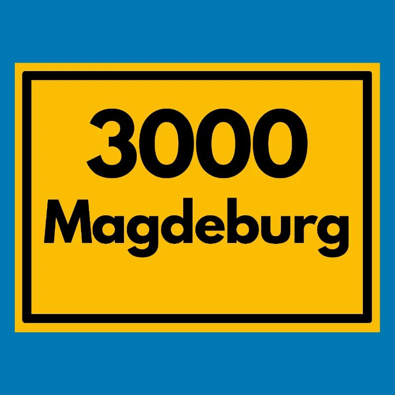 OLD POSTCODE POSTCODE RETRO 3000 MAGDEBURG OSTEN