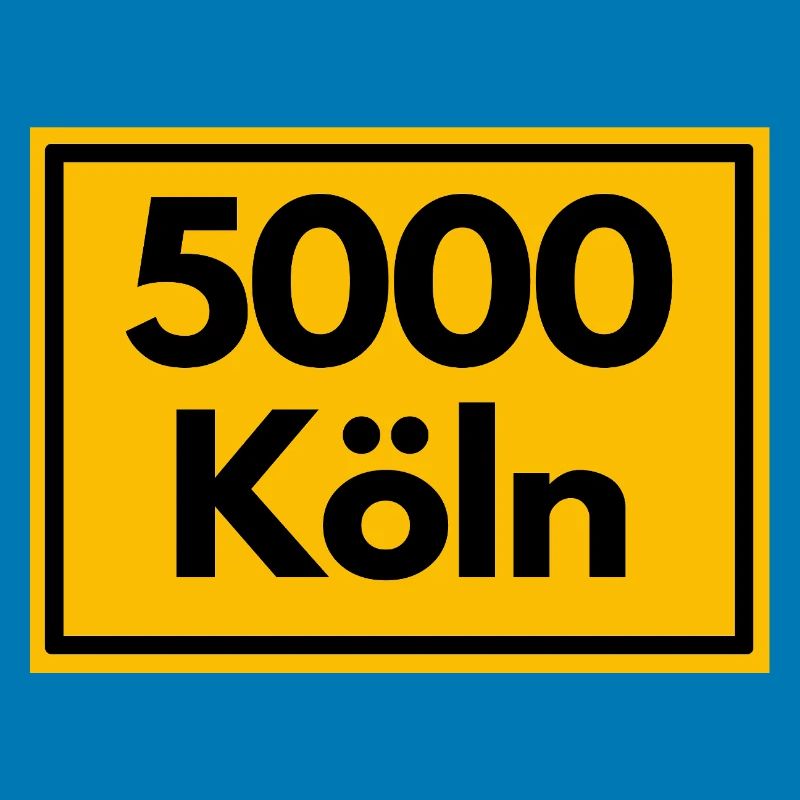 OLD POSTCODE POSTCODE RETRO 5000 COLOGNE - CATHEDRAL CITY