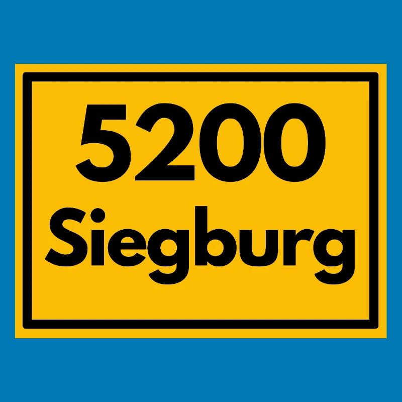 OLD POSTCODE POSTCODE RETRO SIEGBURG - RHEIN SIEG