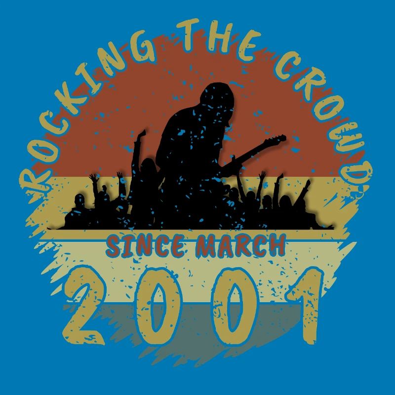 25th Birthday Rocking the crowd GIT 03/2001