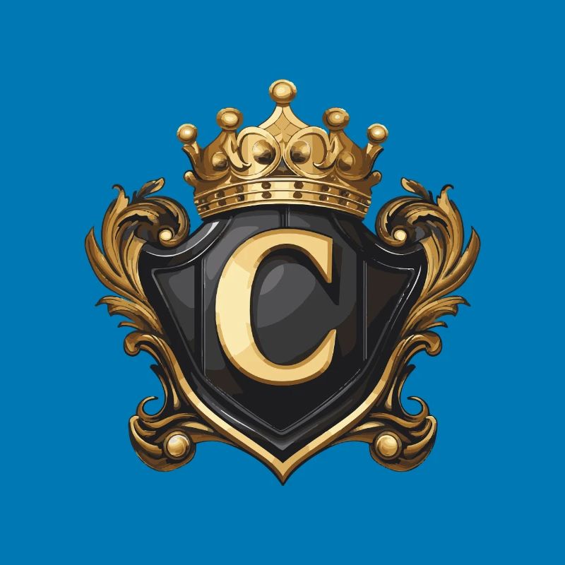 C Letter Name Crown