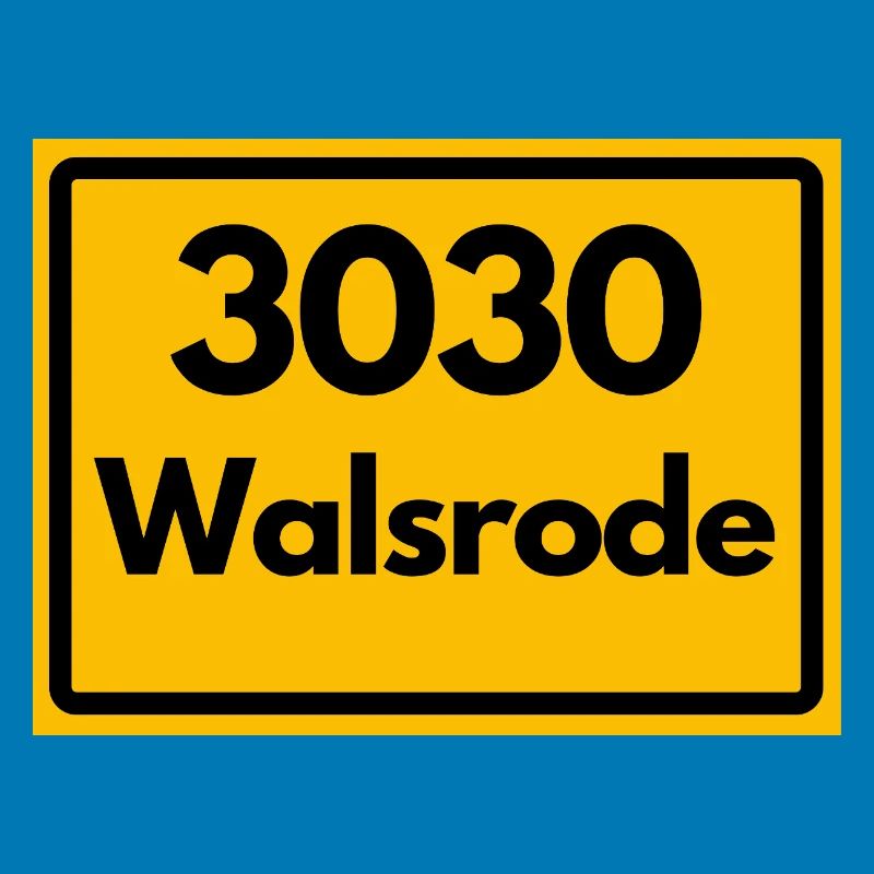 OLD POSTCODE POSTCODE RETRO 3030 WALSRODE VOGELW.