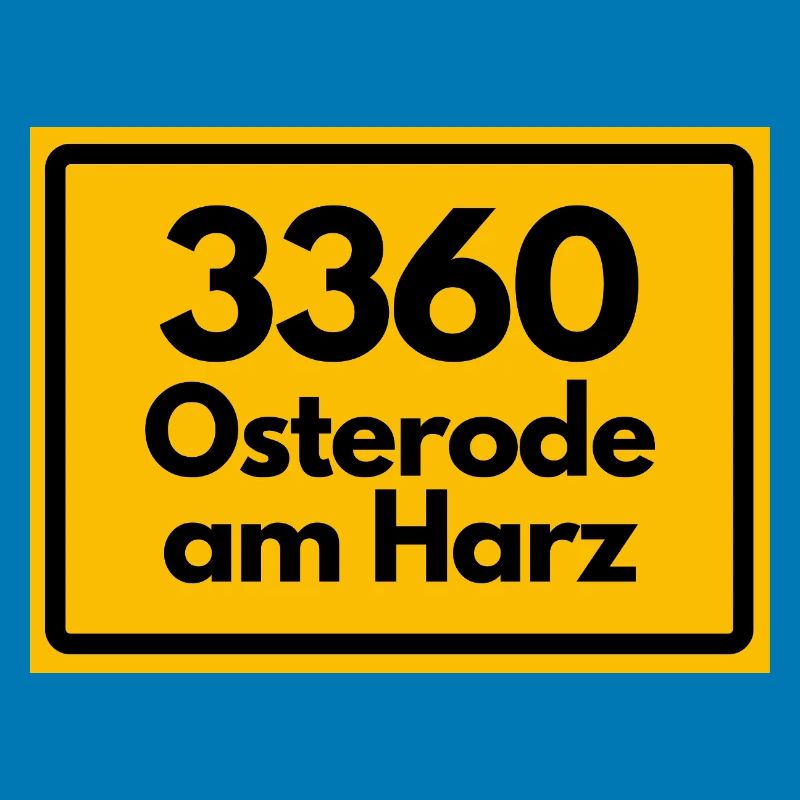 OLD POSTCODE POSTCODE RETRO 3360 OSTERODE HARZ