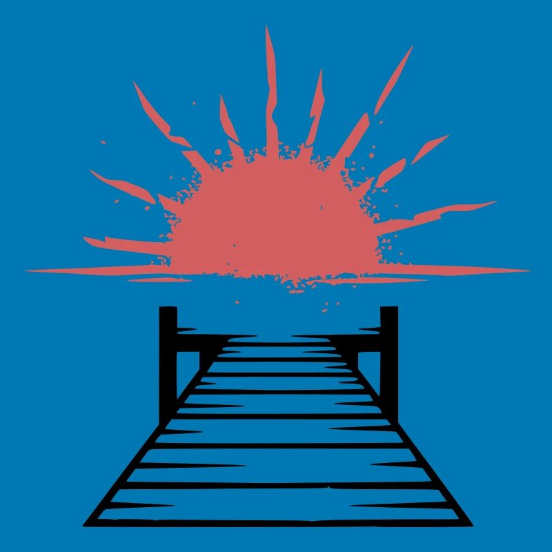 Jetty Sunset Lake