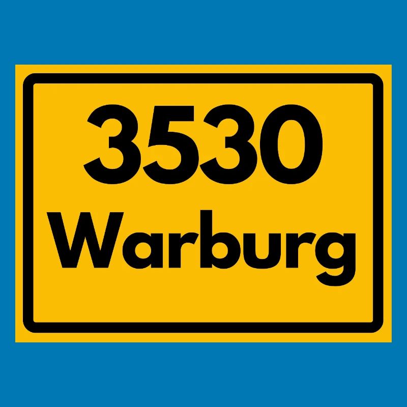 OLD POSTCODE POSTCODE RETRO 3530 WARBURG HANSEMAUE