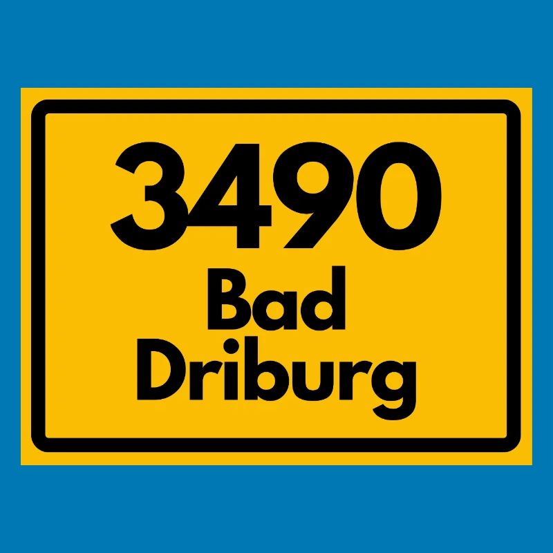 OLD POSTCODE POSTCODE RETRO 3490 BAD DRIBURG