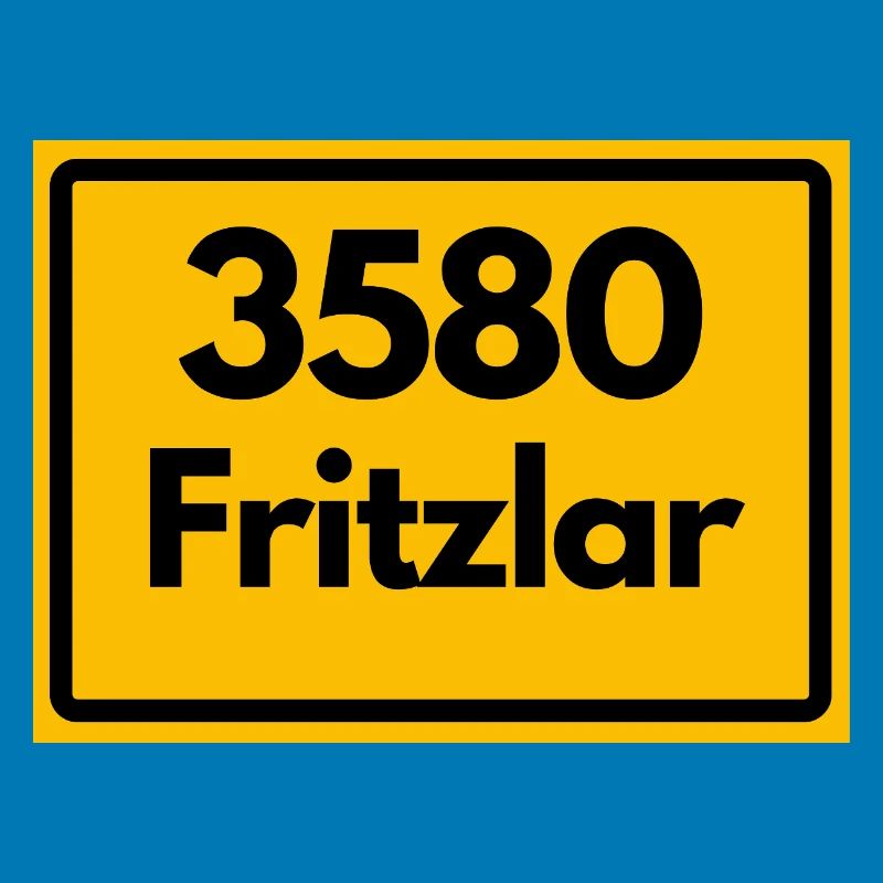 OLD POSTCODE POSTCODE RETRO 3580 FRITZLAR DOMFACH