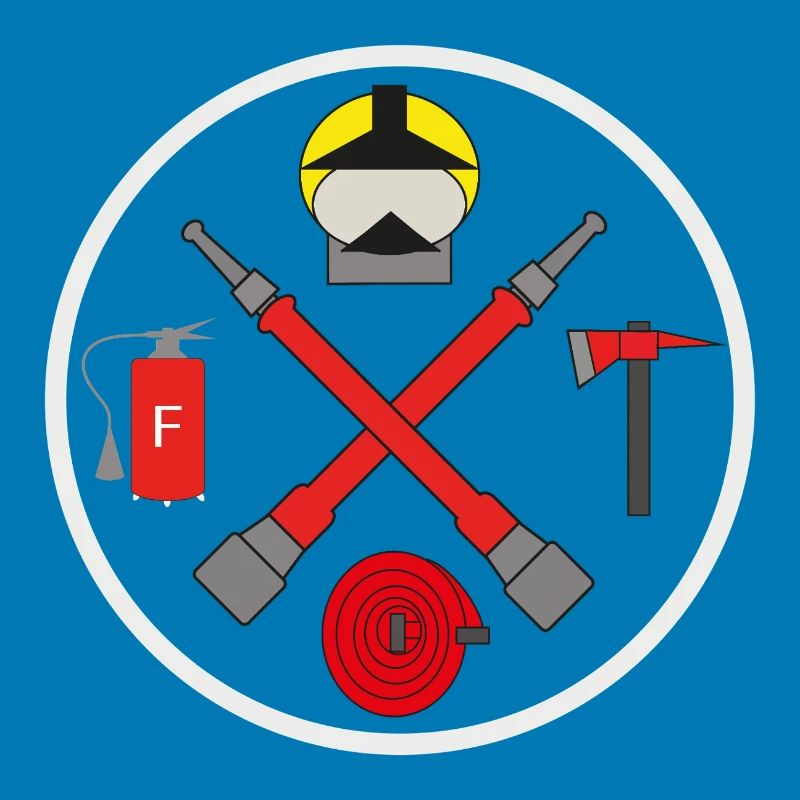 112 Fire Brigade Circle Logo
