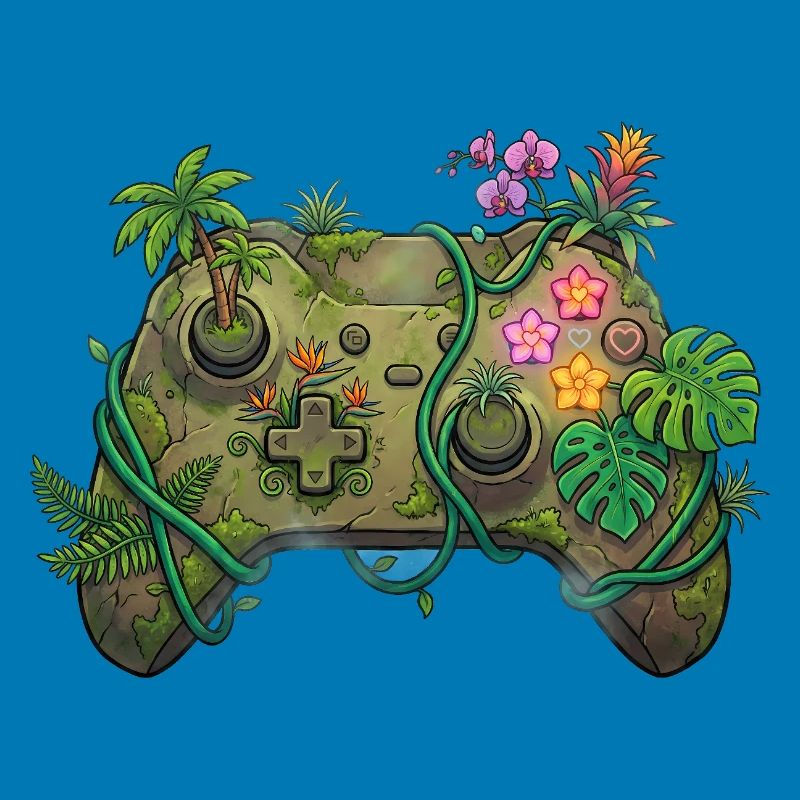Jungle Controller - Gaming Sticker
