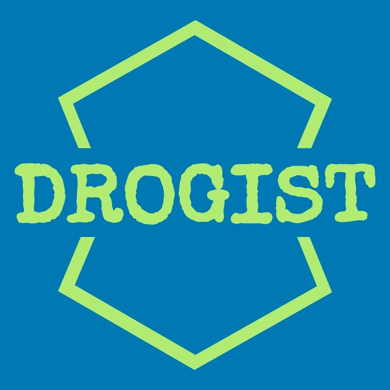 Drogist Neon Hex Logo