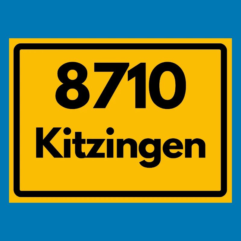 OLD POSTCODE ZIP CODE 8710 KITZINGEN HEIMATSTOLZ