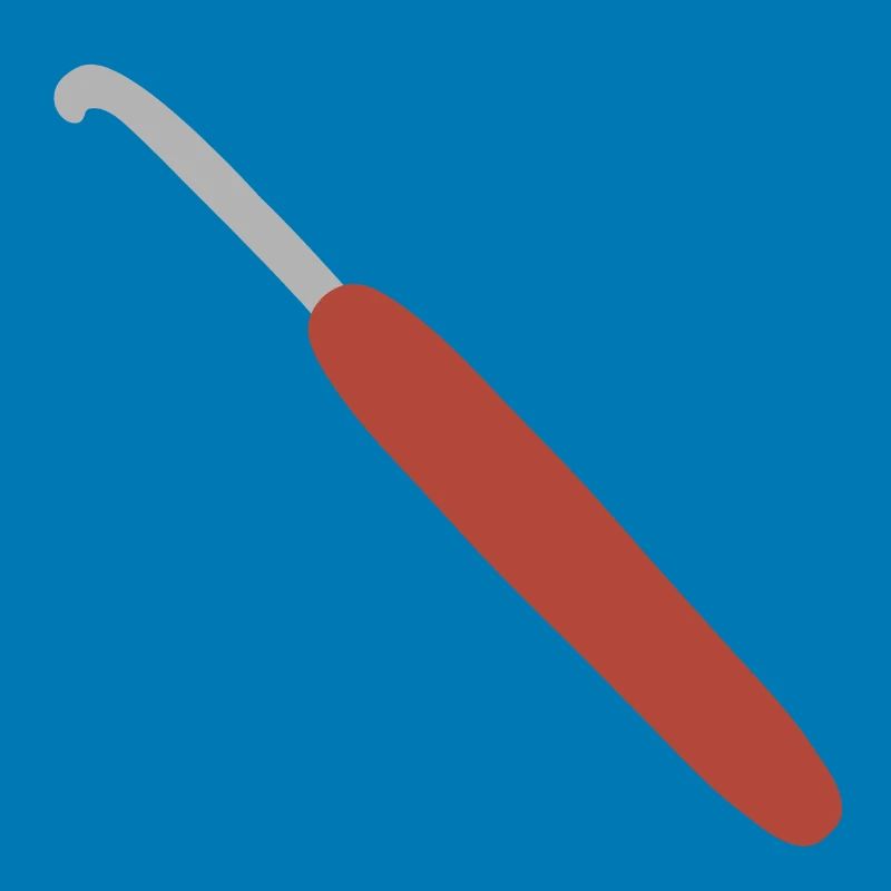 Red-Handled Crochet Hook