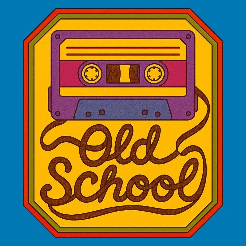 Patch rétro cassette à l’ancienne