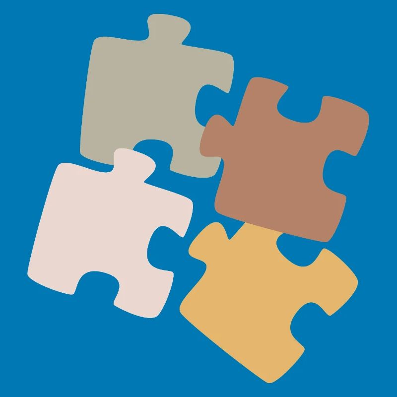Variété de Patchwork de Puzzles