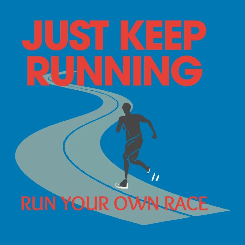 Jogging, Endurance Runner Fitness, continue simplement à courir