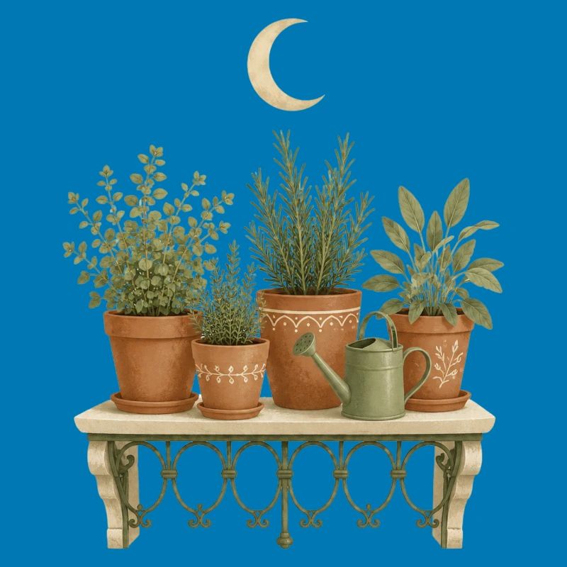 Herb Balcony Moonlight