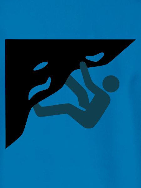 Hallenklettern Silhouette Icon