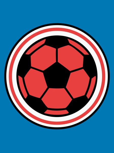 Fussball Ball Kreis Logo