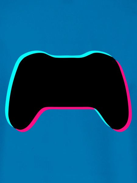 Gamepad Glitch Silhouette