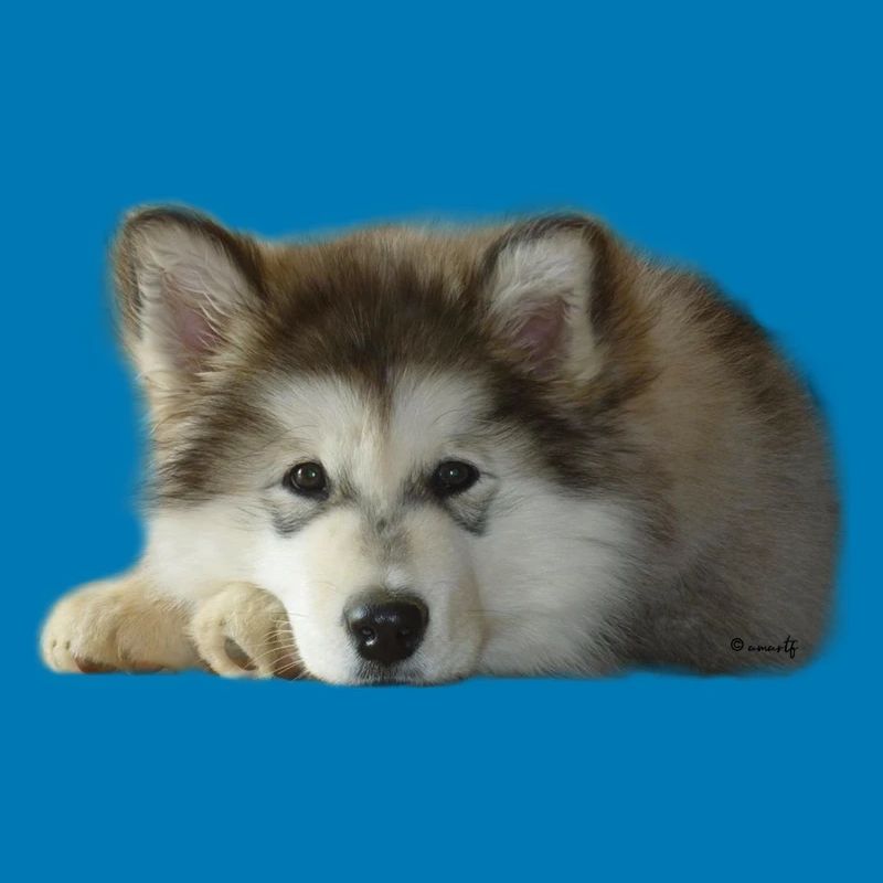 Chiot malamute Maia