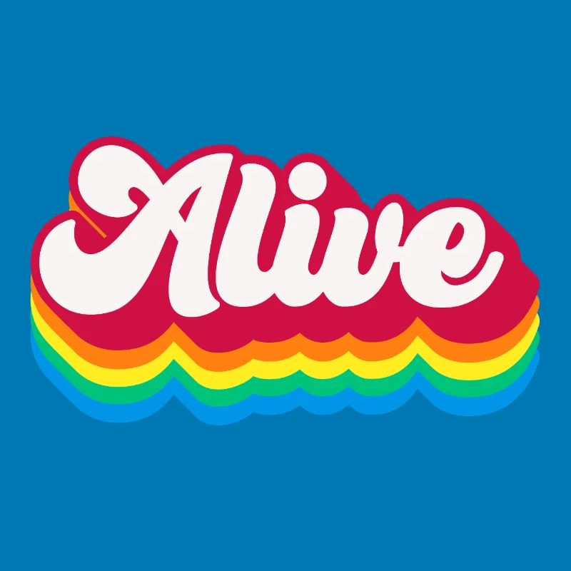 Alive - Retro Rainbow 70s
