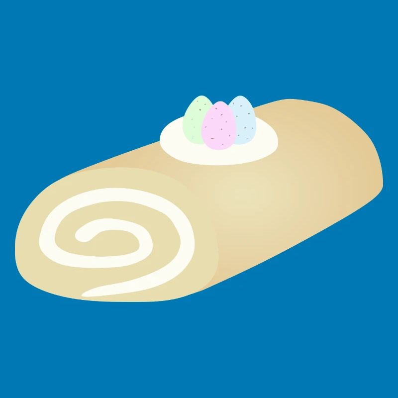 Easter Pastel Swirl Roll
