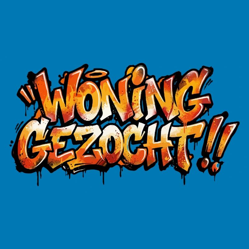 Graffiti-Text von Eigentum gesucht