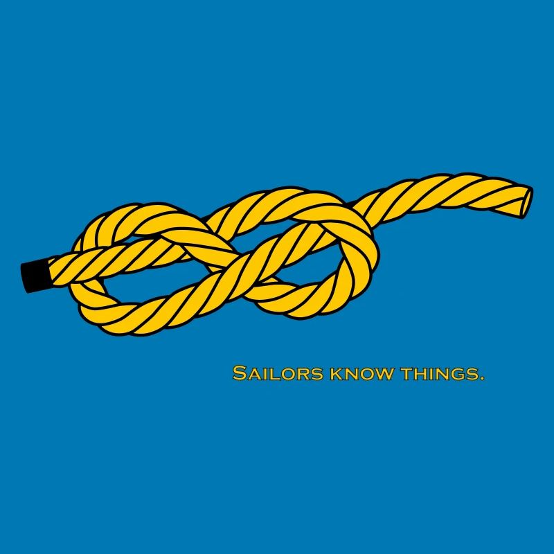 Eight Knots - Knot Ship Captain Sailing Anchor