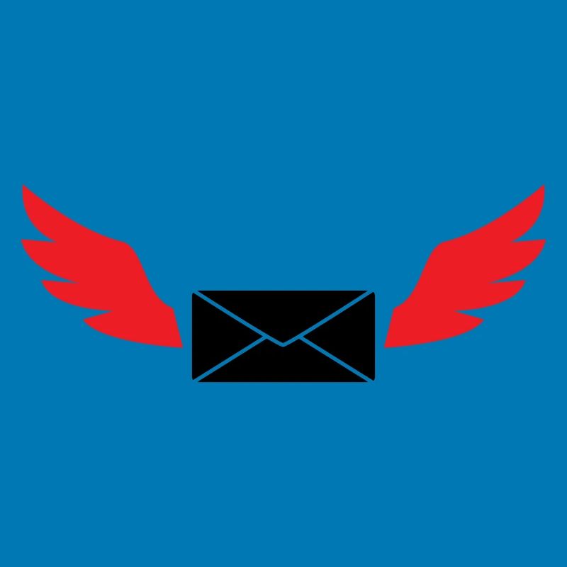Express Mail Envelope Winged Post