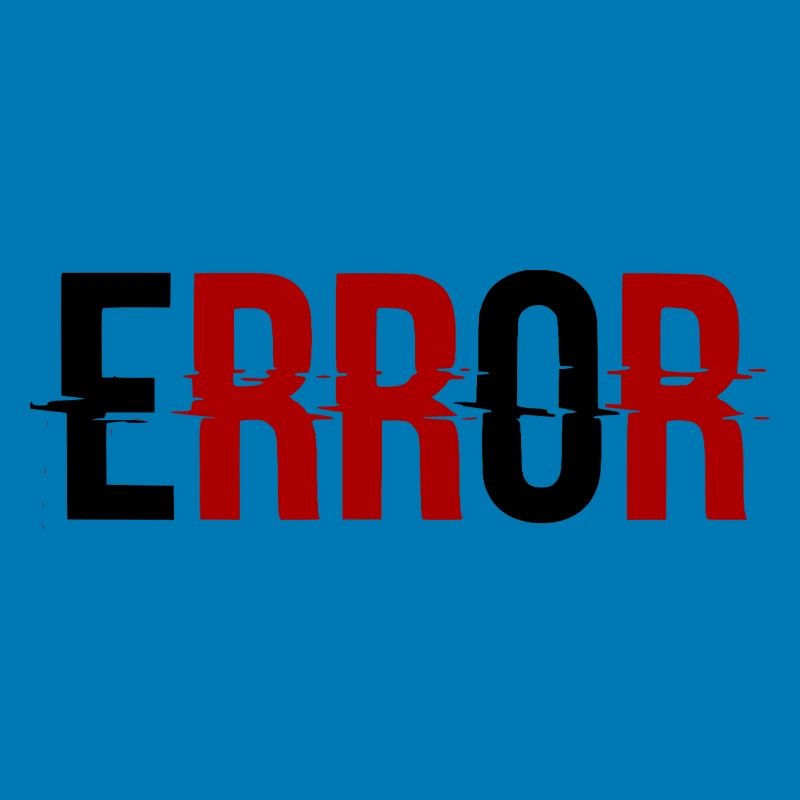 Error Glitch-Design Error Message