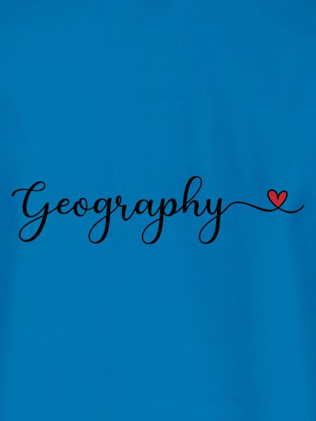 Geographie Herztypografie