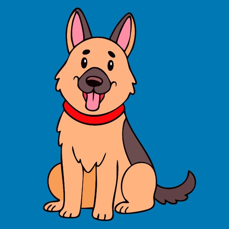 Cute German Shepherd (comic)