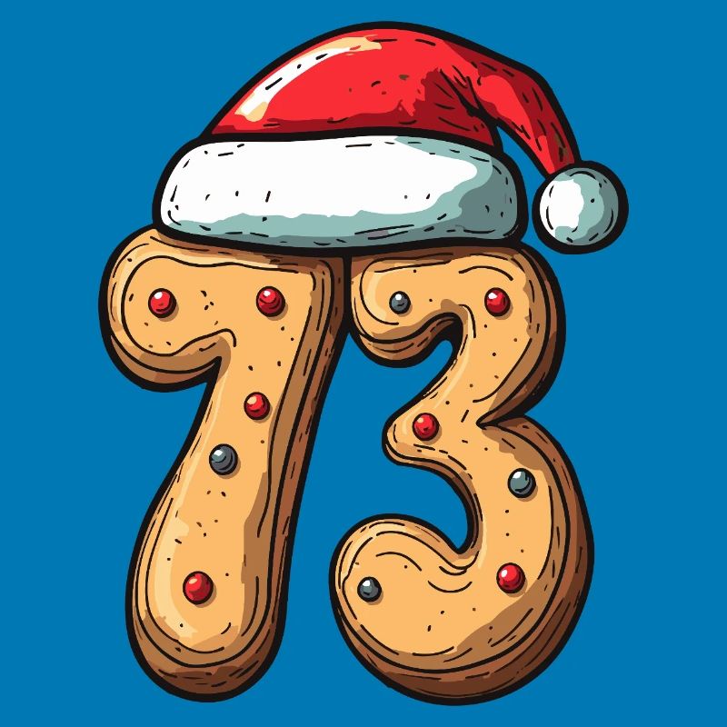 73 Number Cookie Christmas