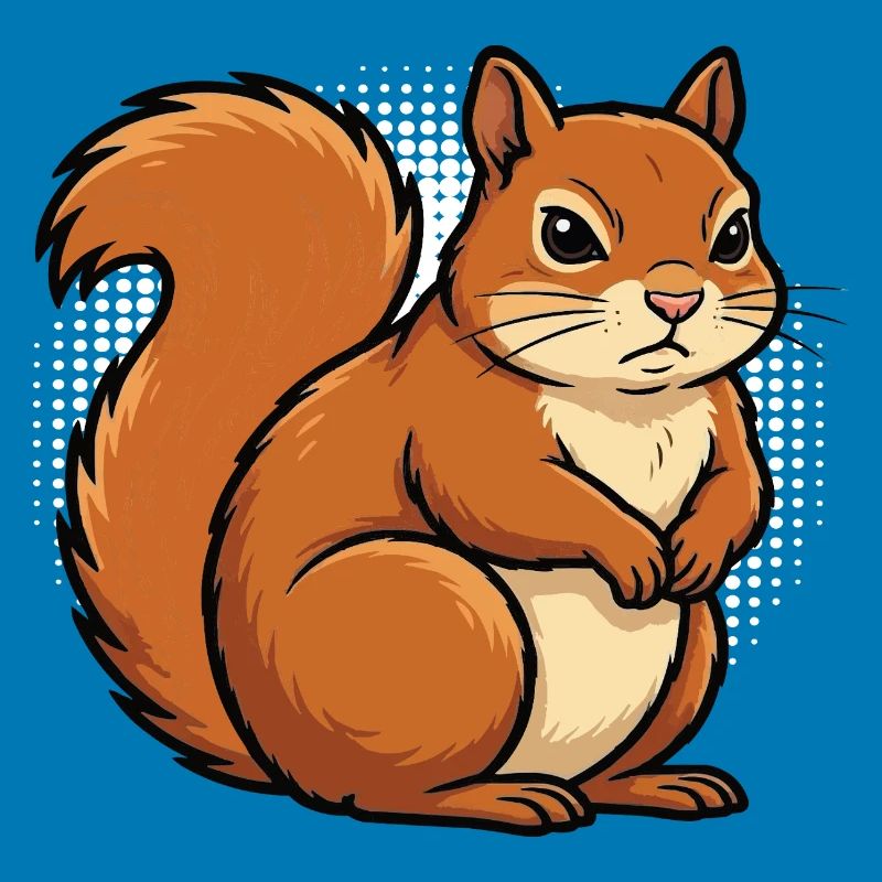 Squirrel Squirrel Squirrel Lover Rodent