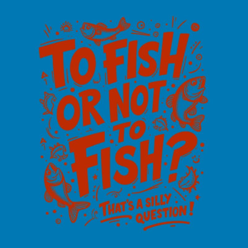 FISCHEN ODER NICHT FISCHEN? DAS IST EINE DUMME FRAGE!