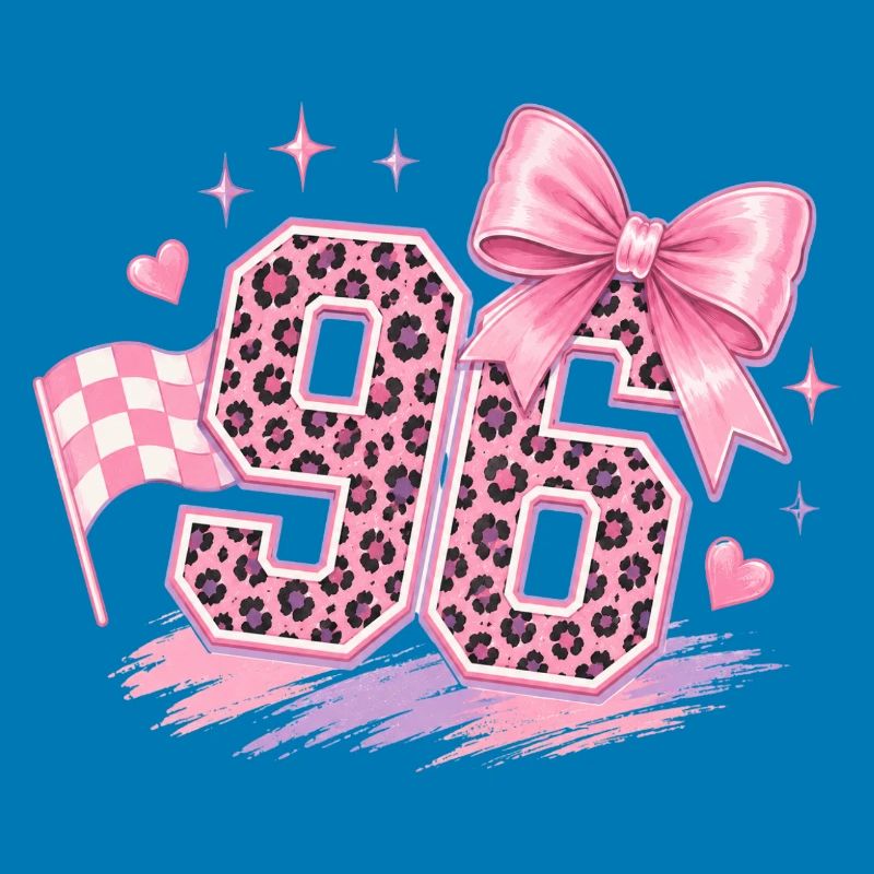 Leopard Pink 96 Glitter